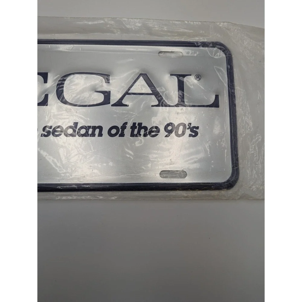 BUICK REGAL‎ GM CAR DEALERSHIP booster license plate Century Grand National CXL